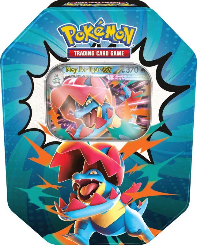 Ascended Heroes Tin [Mega Feraligatr ex]**LIMIT 2**