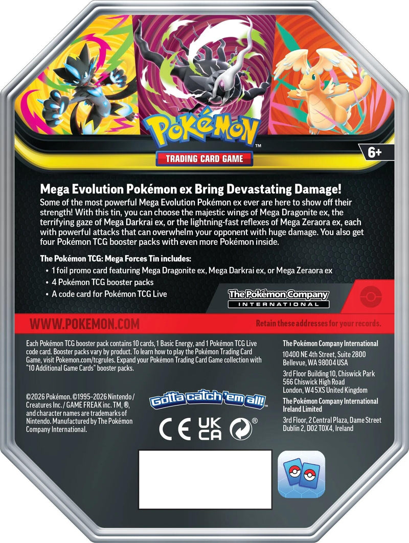 Mega Forces Tin [Mega Dragonite ex]
