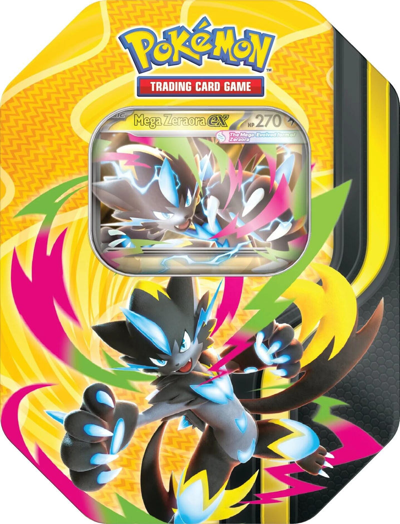 Mega Forces Tin [Mega Zeraora ex]