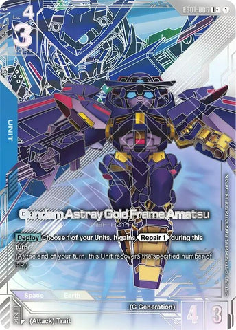 Image for Gundam Astray Gold Frame Amatsu (U+) (EB01-006) (Eternal Nexus) (EB01) - Gundam Card Game