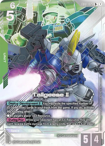 Image for Tallgeese II (R+) (EB01-025) (Eternal Nexus) (EB01) - Gundam Card Game