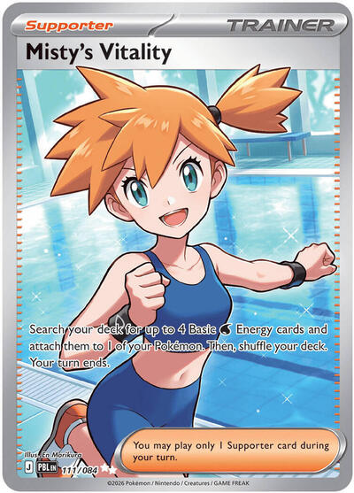 Misty's Vitality - (111/084) - ME05: Pitch Black - (Ultra Rare)