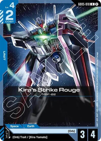 Kira's Strike Rouge (GD05-010) - Freedom Ascension (UC)