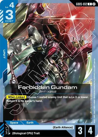 Forbidden Gundam (GD05-012) - Freedom Ascension (C)