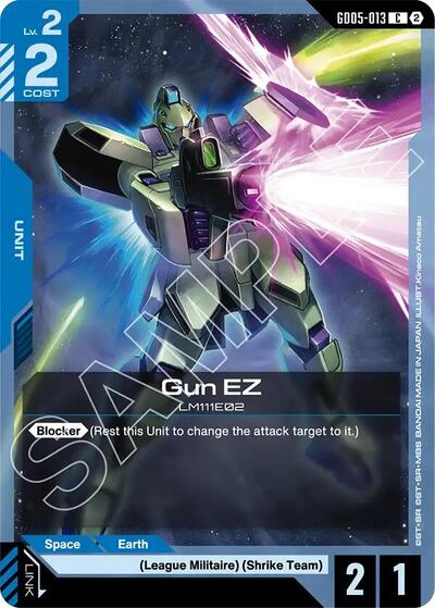 Gun EZ (GD05-013) - Freedom Ascension (C)