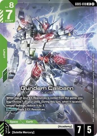 Gundam Calibarn (GD05-018) - Freedom Ascension (LR)