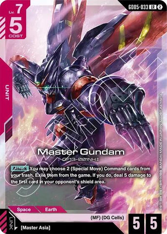 Master Gundam (GD05-033) - Freedom Ascension (LR)