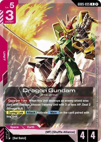 Dragon Gundam (GD05-035) - Freedom Ascension (R)