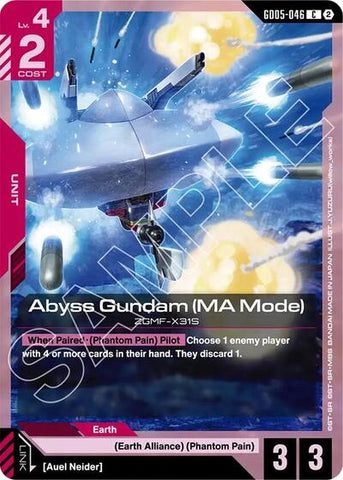 Abyss Gundam (MA Mode) (GD05-046) - Freedom Ascension (C)