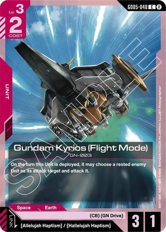 Gundam Kyrios (Flight Mode) (GD05-048) - Freedom Ascension (C)
