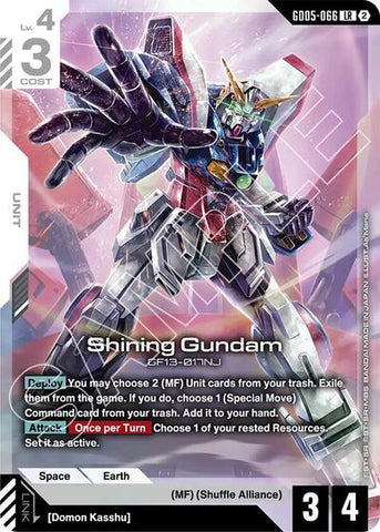 Shining Gundam (GD05-066) - Freedom Ascension (LR)