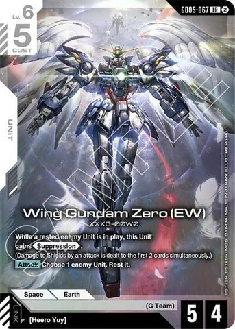 Wing Gundam Zero (EW) (GD05-067) - Freedom Ascension (LR)