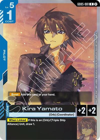 Kira Yamato (GD05-081) - Freedom Ascension (R)