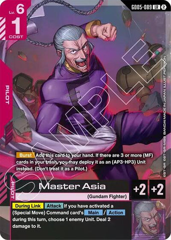 Master Asia (GD05-089) - Freedom Ascension (LR)