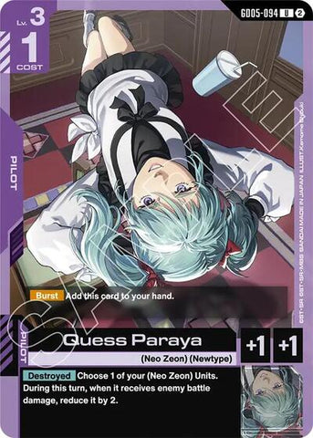 Quess Paraya (GD05-094) - Freedom Ascension (UC)