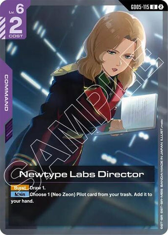 Newtype Labs Director (GD05-115) - Freedom Ascension (UC)