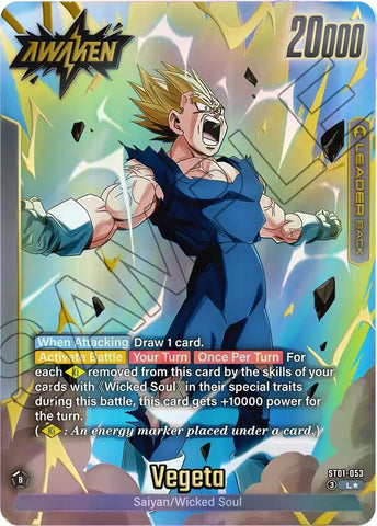 Vegeta (ST01-053) (Alternate Art) [Story Booster 01]
