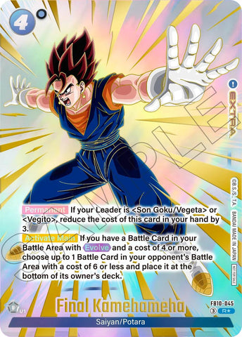 Final Kamehameha (Limited Pack 26-27 WAVE2) [Fusion World Tournament Cards]