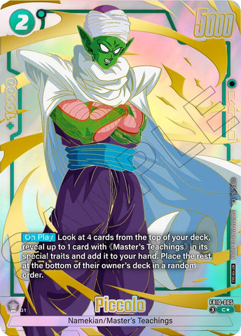 Piccolo (FB10-065) (Limited Pack 26-27 WAVE2) [Fusion World Tournament Cards]