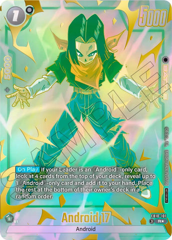Android 17 (FB10-101) (Limited Pack 26-27 WAVE2) [Fusion World Tournament Cards]