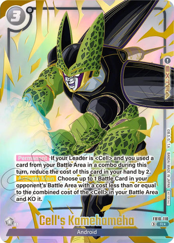 Cell's Kamehameha (Limited Pack 26-27 WAVE2) [Fusion World Tournament Cards]