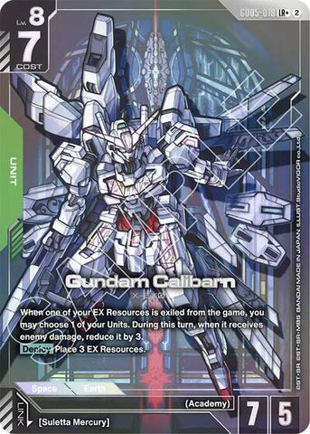 Gundam Calibarn (LR+) (GD05-018) - Freedom Ascension (LR+)
