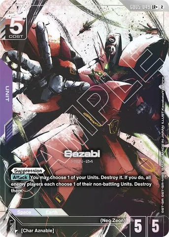 Sazabi (LR+) (GD05-049) - Freedom Ascension (LR+)