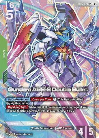 Gundam AGE-2 Double Bullet (R+) (GD05-021) - Freedom Ascension (R+)