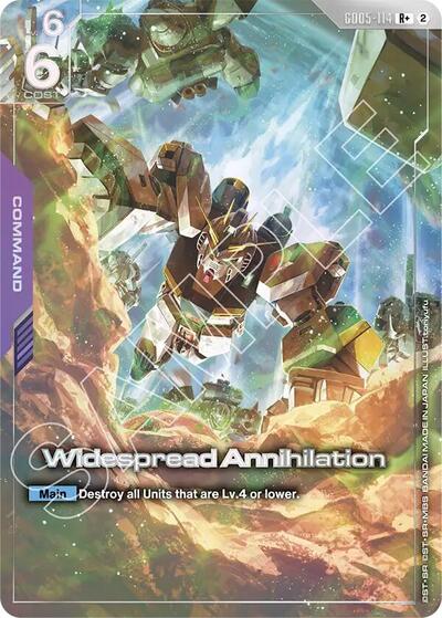Widespread Annihilation (R+) (GD05-114) - Freedom Ascension (R+)