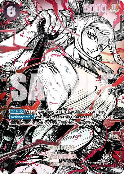 Yamato - (OP16-098) - The World's Strongest Warriors - (Super Rare)