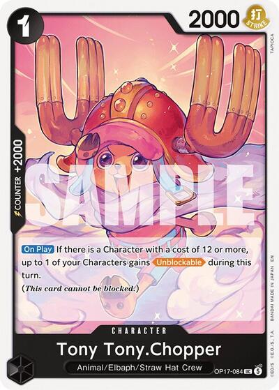 Tony Tony.Chopper - (OP17-084) - The World's Strongest Warriors - (Uncommon)
