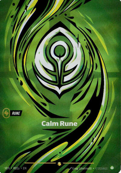 Calm Rune (R02a) (Vendetta) (Showcase)