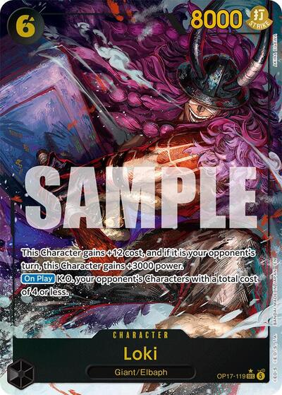 Loki - (OP17-119) - The World's Strongest Warriors - (Secret Rare)