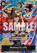 Monkey.D.Luffy - (OP17-093) - The World's Strongest Warriors - (Super Rare)