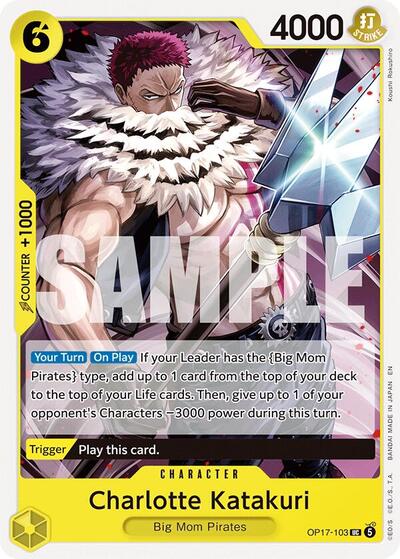 Charlotte Katakuri - (OP17-103) - The World's Strongest Warriors - (Uncommon)