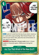 Are You That Afraid of the New Era?! - (OP17-037) - The World's Strongest Warriors - (Rare)