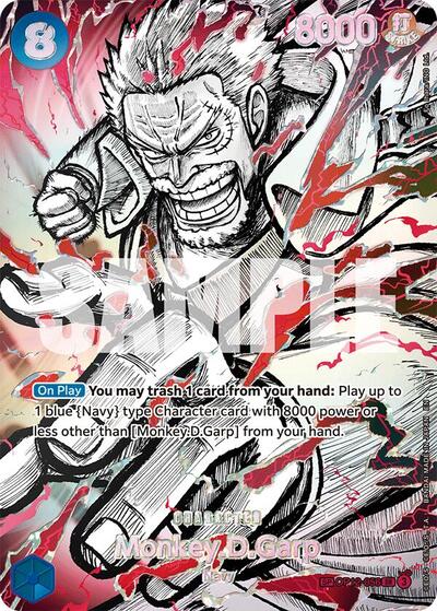 Monkey.D.Garp - (OP12-056) - The World's Strongest Warriors - (Super Rare)