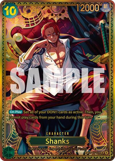 Shanks - (OP13-028) - The World's Strongest Warriors - (Super Rare)