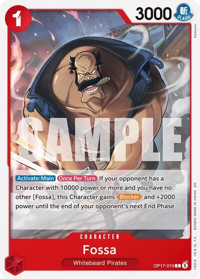 Fossa - (OP17-010) - The World's Strongest Warriors - (Common)