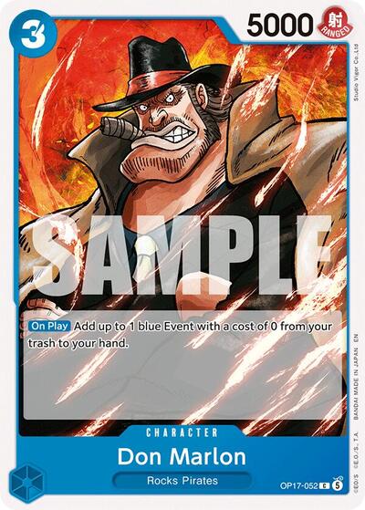 Don Marlon - (OP17-052) - The World's Strongest Warriors - (Common)