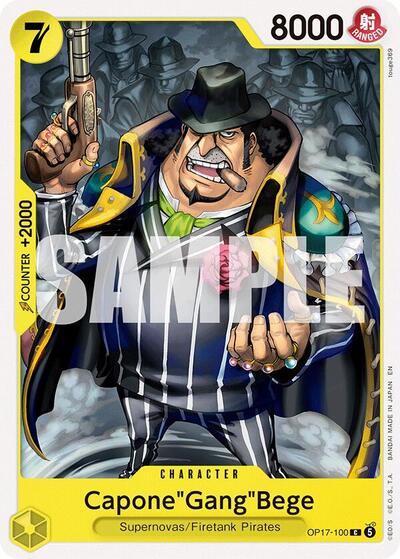Capone"Gang"Bege - (OP17-100) - The World's Strongest Warriors - (Common)