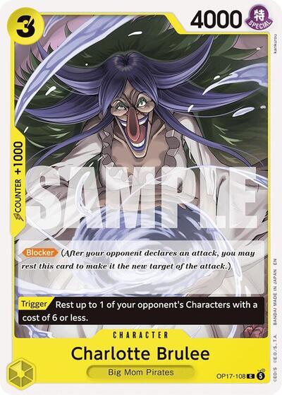Charlotte Brulee - (OP17-108) - The World's Strongest Warriors - (Common)