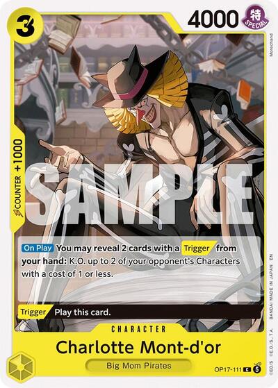 Charlotte Mont-d'or - (OP17-111) - The World's Strongest Warriors - (Common)