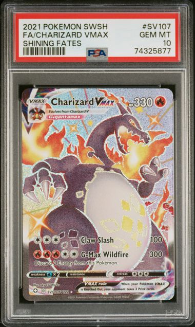 PSA 10 - Shining Fates - Charizard Vmax