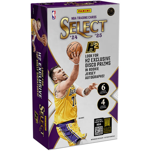 2025 Panini Select Basketball H2 Hybrid Box