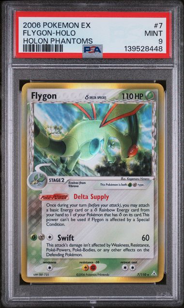 PSA 9 - Holon Phantoms - Flygon Holo