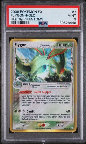 PSA 9 - Holon Phantoms - Flygon Holo #7