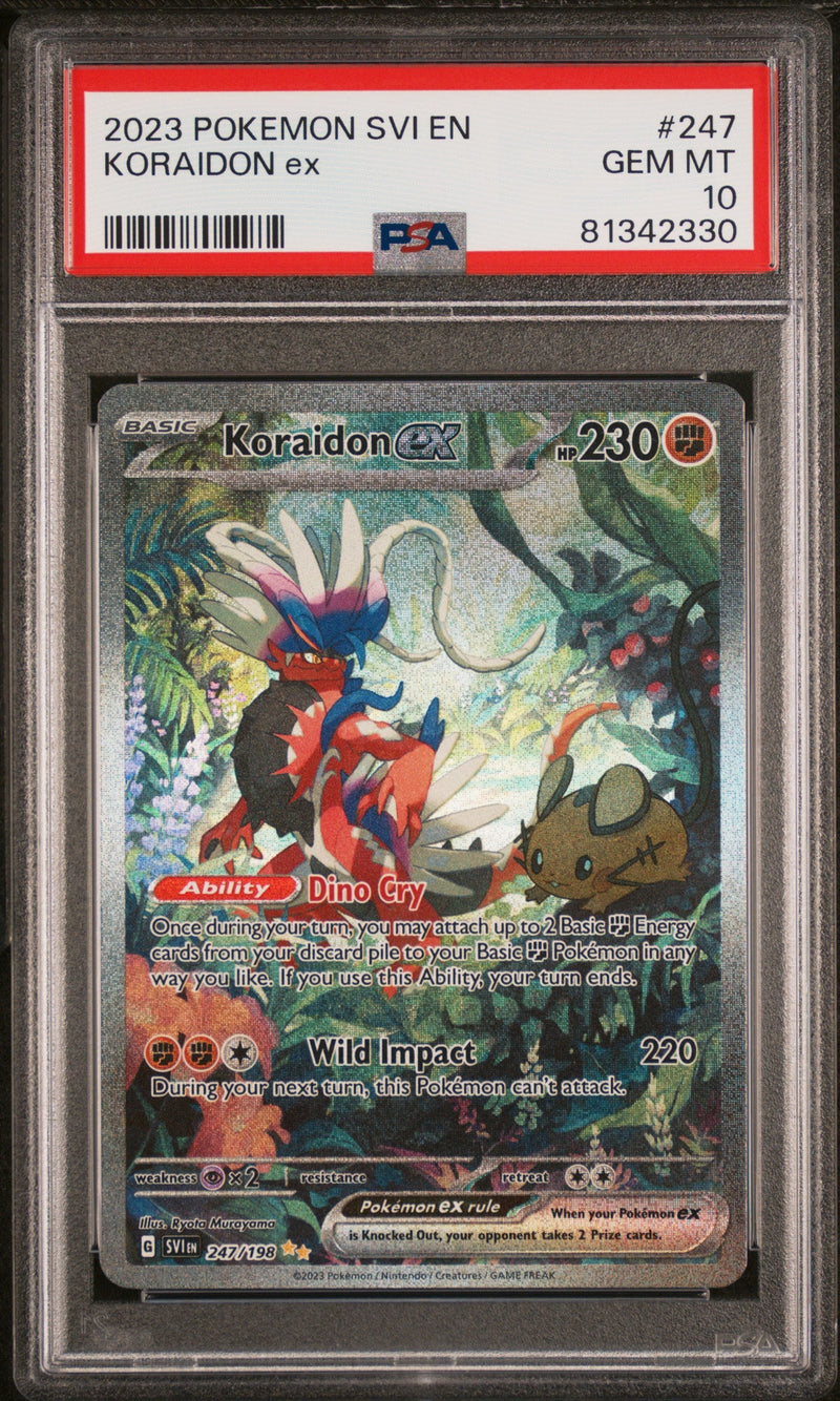 PSA 10 - Scarlet & Violet - Koraidon Ex