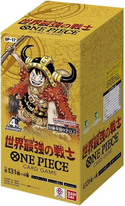 One Piece - Japanese - The World's Strongest Warriors Booster Box