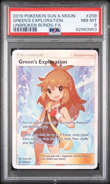 PSA 8 - Unbroken Bonds - Green's Exploration